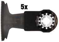 Makita S&auml;geblatt Makita 5x Tauchs&auml;geblatt 65mm TMA048 - B-64820-5