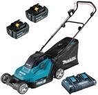 Makita Akkurasenm&auml;her DLM432PT2, 43 cm Schnittbreite, mit 2 Akkus 18V/5 Ah...