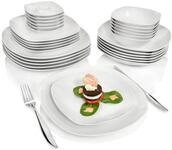 S&Auml;NGER Tafelservice Bilgola Geschirrset, Wei&szlig; (30-tlg), 6 Personen, Porzellan,