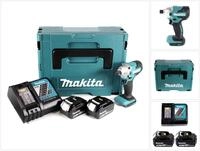 Makita Akku-Schlagschrauber DTD 156 RTJ 18V 155Nm + 2x Akku 5,0Ah + Ladeger&auml;t +