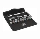 Wera Steckschl&uuml;ssel Metal-Knarrensatz Zyklop 8100 SA 12 HF 05003756001