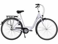 HAWK Bikes Cityrad HAWK City Wave Premium White, 3 Gang Shimano Nexus Schaltwerk