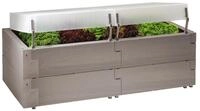 Juwel Hochbeet Juwel Hochbeet Timber + zwei Thermohauben 130 x 60 x 52 cm