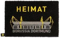 BVB Fu&szlig;matte BVB-Fu&szlig;matte, rechteckig, H&ouml;he: 2 mm