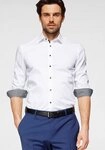OLYMP Businesshemd No. Six super slim super slim, Comfort Stretch, b&uuml;gelleicht
