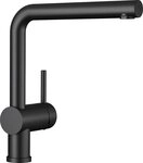 Blanco K&uuml;chenarmatur LINUS K&uuml;chenarmatur Schwarz matt Hochdruck 525806