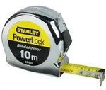 STANLEY Rollbandma&szlig; Stanley Bandma&szlig; Micro Powerlock 10m/25mm bunt