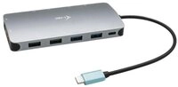 I-TEC Laptop-Dockingstation Metal USB-C Nano 3x Display Docking Station + Power