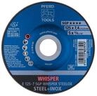 Pferd Schleifscheibe PFERD TOOLS Schruppscheibe E 125x7,4x22,23 mm Speziallinie...