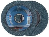 Pferd Schleifscheibe, F&auml;cherschleifscheibe X-LOCK SGP-CURVE 125 mm mittel K40