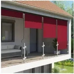 empasa Senkrechtmarkise "MASTER" in verschiedenen Farben und Gr&ouml;&szlig;en rot 140 cm