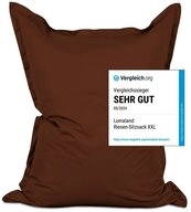 Lumaland Sitzsack XXL Bean Bag Riesen-Sitzkissen 380L 140x180cm Special Edition,