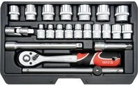 Yato Ringschl&uuml;ssel Schraubenschl&uuml;sselsatz, Werkzeugsatz 3/8'', 22-teilig...