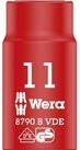 Wera Steckschl&uuml;ssel Wera VDE Zyklop-Steckschl&uuml;ssel-Einsatz, 11mm