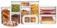 Mepal Vorratsdose Modula Vorratsdosen 9er Set, Material-Mix, (9-tlg)