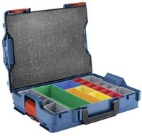 Bosch Professional Werkzeugkoffer Werkzeugkoffer L-Boxx 102 mit Stauf&auml;cher