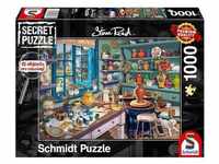 Schmidt Spiele Puzzle 1000 Teile Secret Puzzle Steve Read Künstler-Atelier...