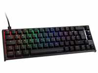 Ducky ONE 2 SF Gaming-Tastatur (MX-Speed-Silver, PBT, RGB LED, deutsches Layout