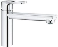 Grohe K&uuml;chenarmatur BauLoop, mittelhoher Auslauf