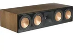 Klipsch RC-64 III mit Tractix Horn Walnuss Center-Lautsprecher