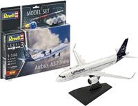 Revell&reg; Modellbausatz Airbus A320neo Lufthansa, Ma&szlig;stab 1:144, Made in Europe