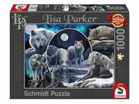 Schmidt-Spiele Lisa Parker Prächtige Wölfe 1000 Teile