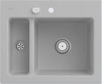 Villeroy & Boch K&uuml;chensp&uuml;le 6780 02 SM, Rechteckig, 62/22.5 cm, Subway Serie