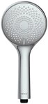 WENKO Handbrause Watersaving, &Oslash; 11 cm, Bis zu 40% Wasser Ersparnis