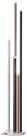 Brilliant Stehlampe Cembalo, Dimmfunktion, LED fest integriert, Warmwei&szlig;, 5flg...