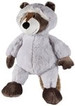 TRIXIE Tierkuscheltier Waschb&auml;r f&uuml;r Hunde - diverse - 54 cm, Pl&uuml;sch, Polyester