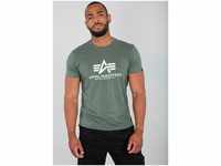 Alpha Industries T-Shirt Basic T-Shirt, grün