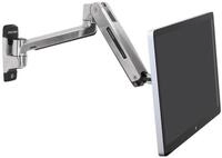 Ergotron Monitor-Halterung Ergotron LX HD Sitz-, Steh-, Wandmontage-LCD-Arm