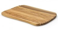 Continenta Brotschneidebrett Olivenholz 37 x 25 cm, Olivenholz