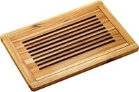KESPER&reg; Schneidebrett Profi, Massivholz, f&uuml;r Brot, abnehmbares Schneidrost
