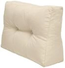 Beautissu Palettenkissen Palettenkissen Outdoor Seitenkissen ECO Elements, 60x40cm,