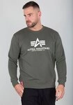 Alpha Industries Sweatshirt Basic Sweater Baumwollmischung, regular fit