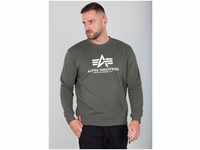 Alpha Industries Sweatshirt Basic Sweater, grün