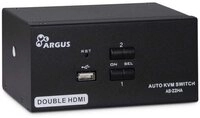 Inter-Tech Audio / Video Matrix-Switch IPC AS-22HA - KVM Switch - schwarz