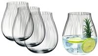 RIEDEL THE WINE GLASS COMPANY Cocktailglas Riedel Optical O Gin 4er Set, Kristallglas