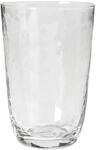 Broste Copenhagen Gl&auml;ser-Set HAMMERED Trinkglas 4tlg. klar 0,5&nbsp;l, Mundgeblasenes