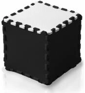 Kinderkraft Schaumstoffteppich Luno Schwarz und Wei&szlig; 30St&uuml;ck (29,5x29,5)