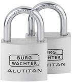 Burg W&auml;chter Vorh&auml;ngeschloss BURG-W&Auml;CHTER Vorh&auml;ngeschloss-Set 36161