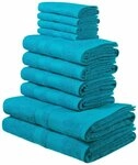 OTTO home Handtuch Set Vanessa, 10-tlg Handtuch-Set, weich, in Standard- und