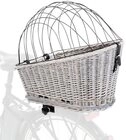 TRIXIE Tierfahrradkorb Hunde-Fahrradkorb f&uuml;r Gep&auml;cktr&auml;ger - grau - 35 &times; 49...