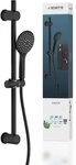 Schütte Duchschbrause-Set Raven schwarz matt