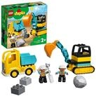 LEGO&reg; LEGO&reg; Duplo 10931 Bagger und Laster Konstruktionsspielsteine, (20 St)