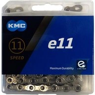 KMC Fahrradkette KMC Schaltungskette e11 f&uuml;r E-Bike 1/2"" x 11/128""" 122...