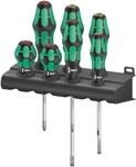 Wera Schraubendreher Satz 300/7 Mix 1, (7 St), Kurze kompakte Stubby...