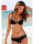 LASCANA B&uuml;gel-Bikini mit Kontrastdetails