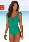 LASCANA Badeanzug mit Shaping-Einsatz vorn, eingearbeitete Softcups, mit...